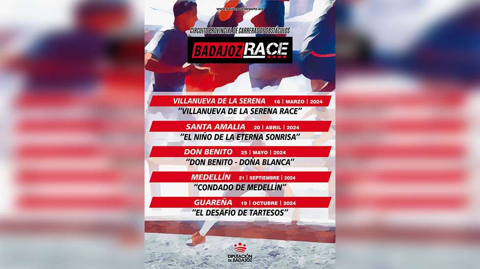 III Circuito de carreras de obstáculos 'Badajoz Race' en la provincia de Badajoz