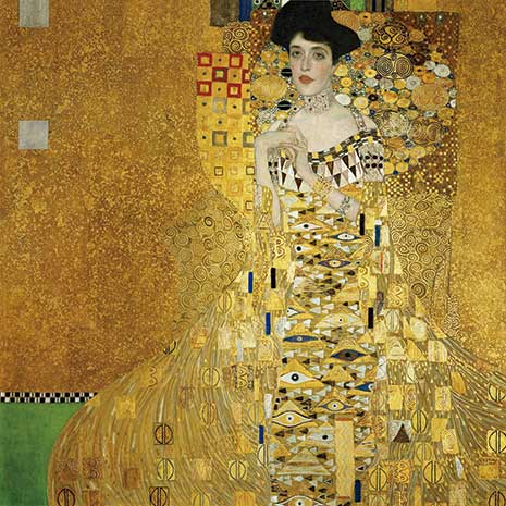 metodología Domar corazón Retrato de Adele Bloch-Bauer, de Gustav Klimt. Grada 115. Arte