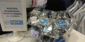 Llaveros solidarios Down Mérida