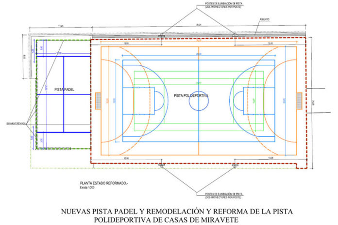 pista polideportiva Casas de Miravete