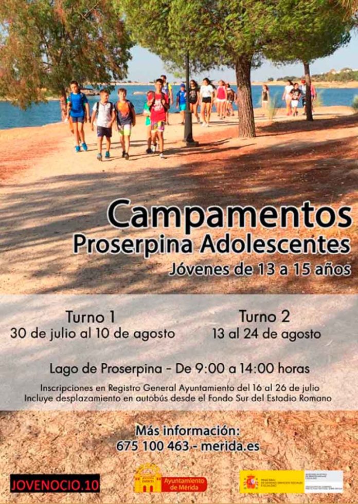 campamentos proserpina adolescentes