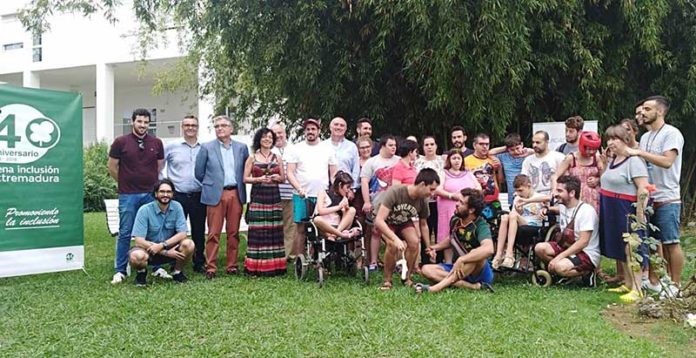 Respiro de Plena inclusión Extremadura en la Rucab con Fundación CB