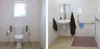 Habitación accesible de la Rucab de Fundación CB