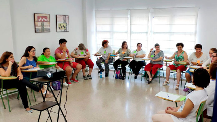 Taller de activación sociolaboral de la Fundación Cermi Mujeres en Placeat