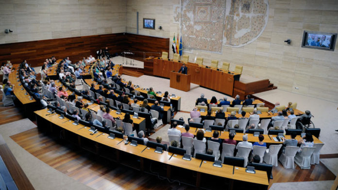 Grada 127. Asamblea de Extremadura