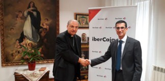 Convenio entre Ibercaja y el Arzobispado de Mérida-Badajoz