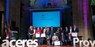 II Premios San Pedro de Alcántara a la innovación local. Grada 128. Diputación de Cáceres