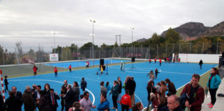 La Diputación de Badajoz asume la remodelación de las pistas polideportivas de Hornachos