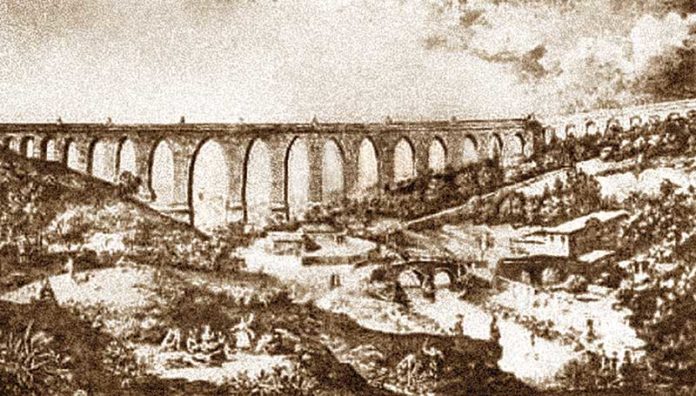 Leonardo Torriano e o Aqueduto de Lisboa. Grada 128. A fronteira