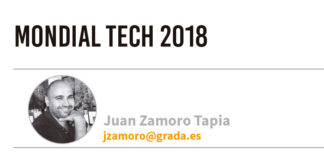 Mondial Tech 2018. Grada 128. Juan Zamoro