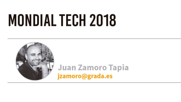 Mondial Tech 2018. Grada 128. Juan Zamoro