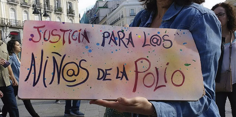 El síndrome 'post polio'. “Porque el tiempo pasa... Grada 129. Primera Fila