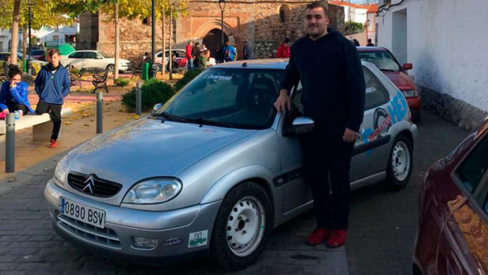 Cristian Carrasco, del Motor Club Almendralejo, gana el rally de La Morera