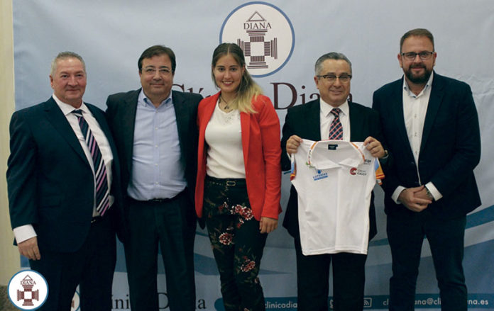 Clínica Diana celebra sus 25 años de trayectoria apoyando al deporte de élite. Grada 129. Patrocina un deportista