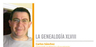 Genealogía LXVIII. Grada 130. Carlos Sánchez