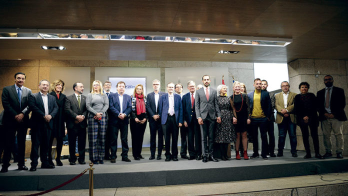 La Asamblea de Extremadura acoge el acto de entrega de los Premios Otaex 2018. Grada 130 La Asamblea de Extremadura acoge el acto de entrega de los Premios Otaex 2018. Grada 130