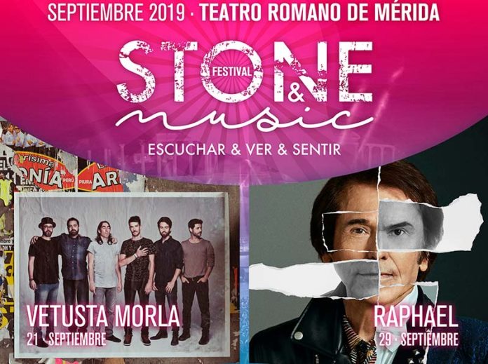 Vetusta Morla y Raphael actuarán en el 'Stone & Music Festival 2019' de Mérida
