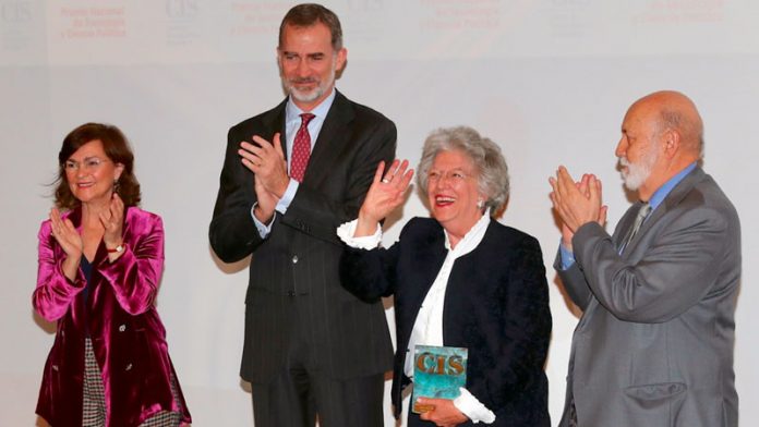 Ángeles Durán recibe el Premio Nacional de Sociología y Ciencia Política 2018