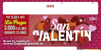 La ONCE celebra San Valentín con cupones llenos de premios y una web con regalos