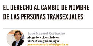 El derecho al cambio de nombre de las personas transexuales. Grada 130. José Manuel Corbacho