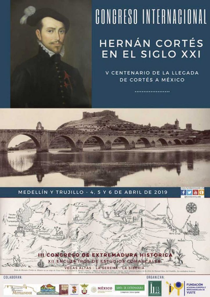 Un congreso internacional conmemorará el V Centenario de la llegada de Hernán Cortés a México. Grada 131. Fundación Yuste