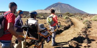 La Fundación Global Nature imparte un curso sobre la Joëlette en Monfragüe