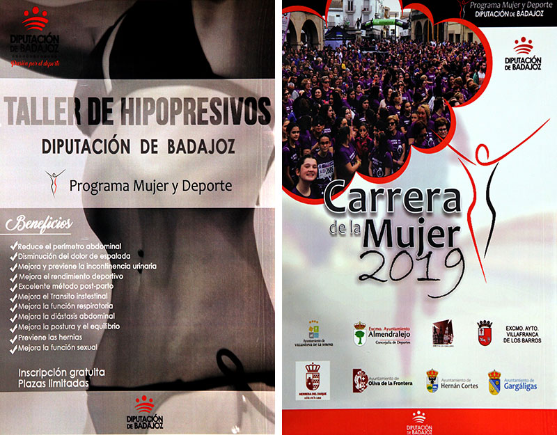 La Diputación de Badajoz pone en marcha la segunda edición del programa 'Mujer y deporte'