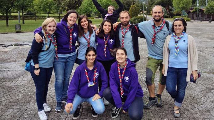 El personal voluntario de los Scouts se forma en Casar de Cáceres