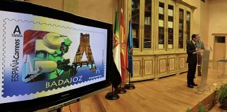 Correos emite un sello dedicado a la provincia de Badajoz