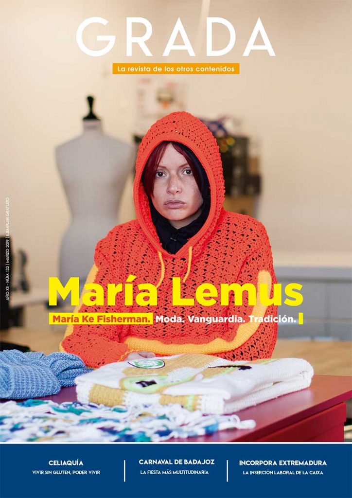 María Lemus. 'María Ke Fisherman'. Moda. Vanguardia. Tradición. Grada 132. Portada