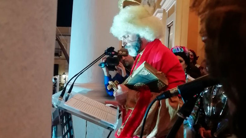 Fernando Tejero inaugura el Carnaval de Badajoz 2019
