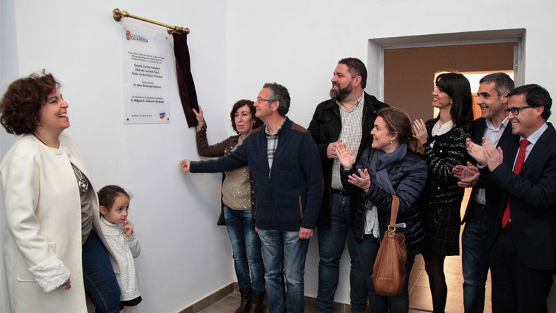 Guareña inaugura la nueva sede de su biblioteca municipal ‘Eugenio Frutos’