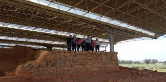 Plena inclusión Cabeza del Buey visita el yacimiento de Cancho Roano