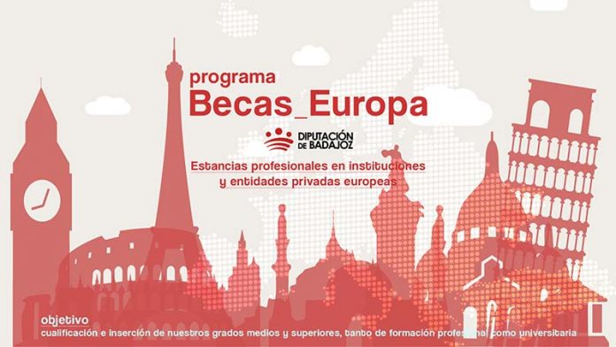 La Diputación de Badajoz convoca una nueva edición de las 'Becas Europa'