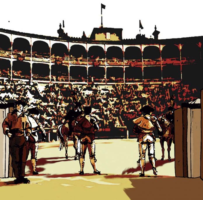 Cuatro paseíllos el mismo día en Madrid. Grada 132. Toros