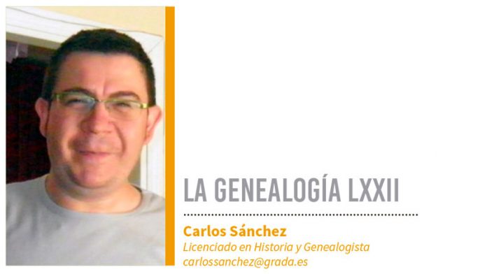 Genealogía LXXII. Grada 134. Carlos Sánchez