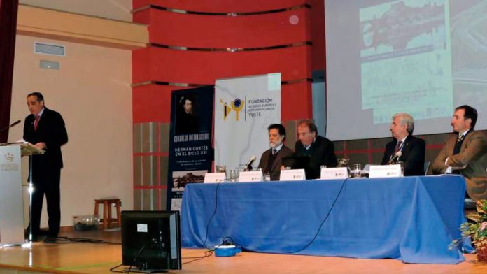 Un congreso aborda en Medellín y Trujillo la figura de Hernán Cortés en el siglo XXI. Grada 134. Fundación Yuste