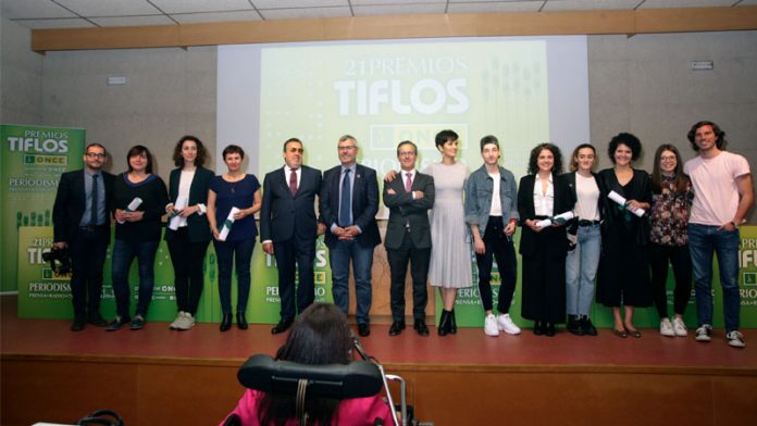 La ONCE entrega una nueva edición de sus premios Tiflos de Periodismo