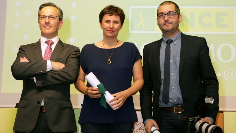 La ONCE entrega una nueva edición de sus premios Tiflos de Periodismo