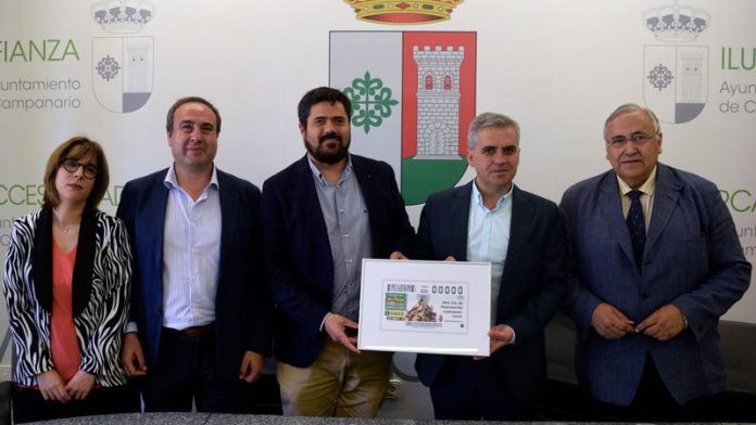 Nuestra Señora de Piedraescrita, patrona de Campanario, protagoniza el cupón de la ONCE