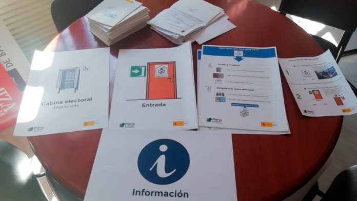 La accesibilidad cognitiva estará presente en todos los colegios electorales de Extremadura en la cita del próximo domingo