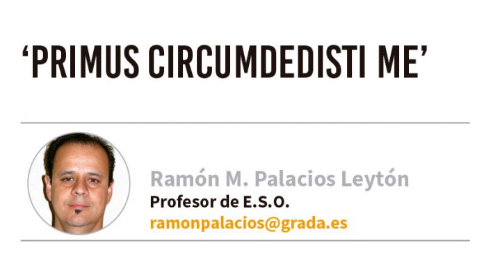 ‘Primus circumdedisti me’. Grada 135. Ramón Palacios ‘Primus circumdedisti me’. Grada 135. Ramón Palacios