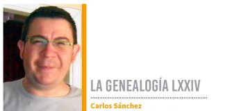 Genealogía LXXIV. Grada 136. Carlos Sánchez