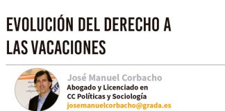 Evolución del derecho a las vacaciones. Grada 136. José Manuel Corbacho