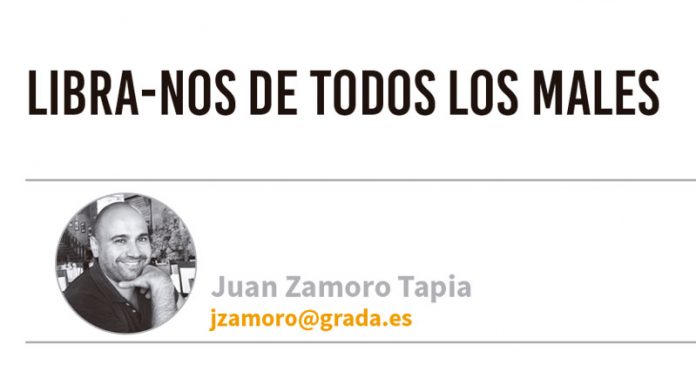 136_secciones_tecnologia_juan Libra-nos de todos los males. Grada 136. Juan Zamoro