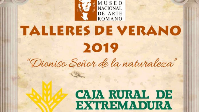 Caja Rural de Extremadura colabora con los talleres de verano del Museo Nacional de Arte Romano de Mérida