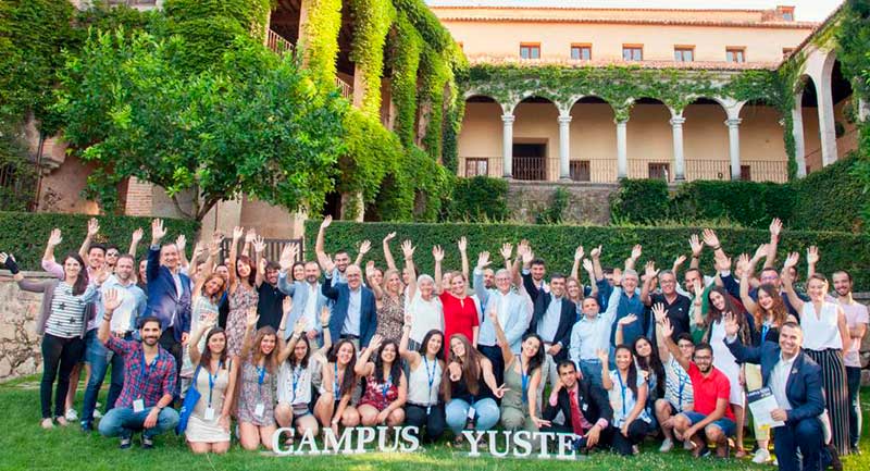 Campus Yuste se clausura con la participación de alumnos procedentes de 19 países
