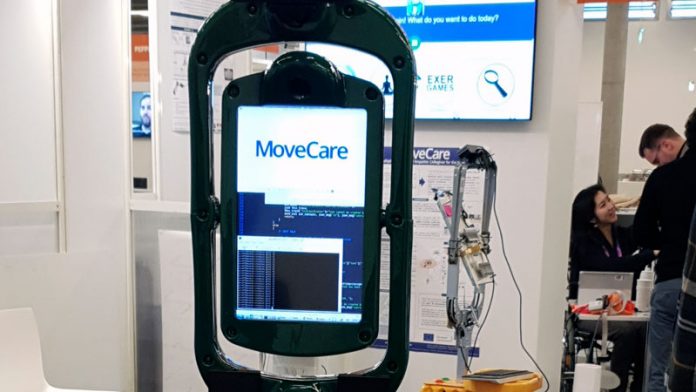La Consejería de Sanidad comienza las pruebas funcionales del asistente robótico Movecare