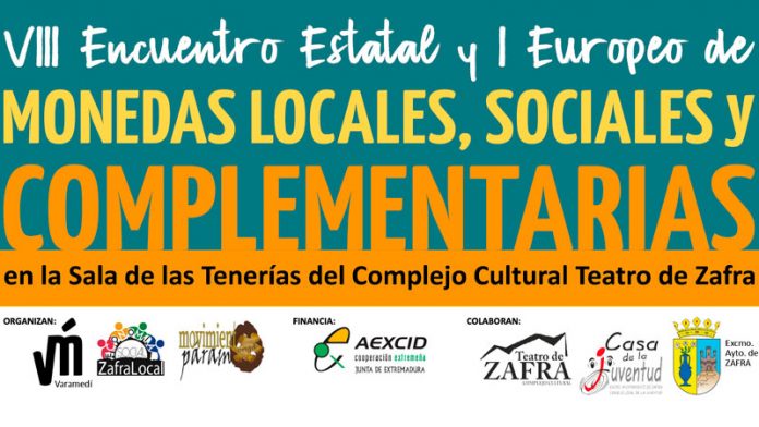 Zafra acoge en octubre el VIII Encuentro estatal y I Encuentro europeo de monedas locales, sociales y complementarias