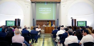 El Consejo Económico y Social presenta su Memoria Socioeconómica de 2018. Grada 137. Asamblea de Extremadura